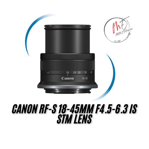 Canon RF-S 18-45mm f/4.5-6.3 IS STM Lens