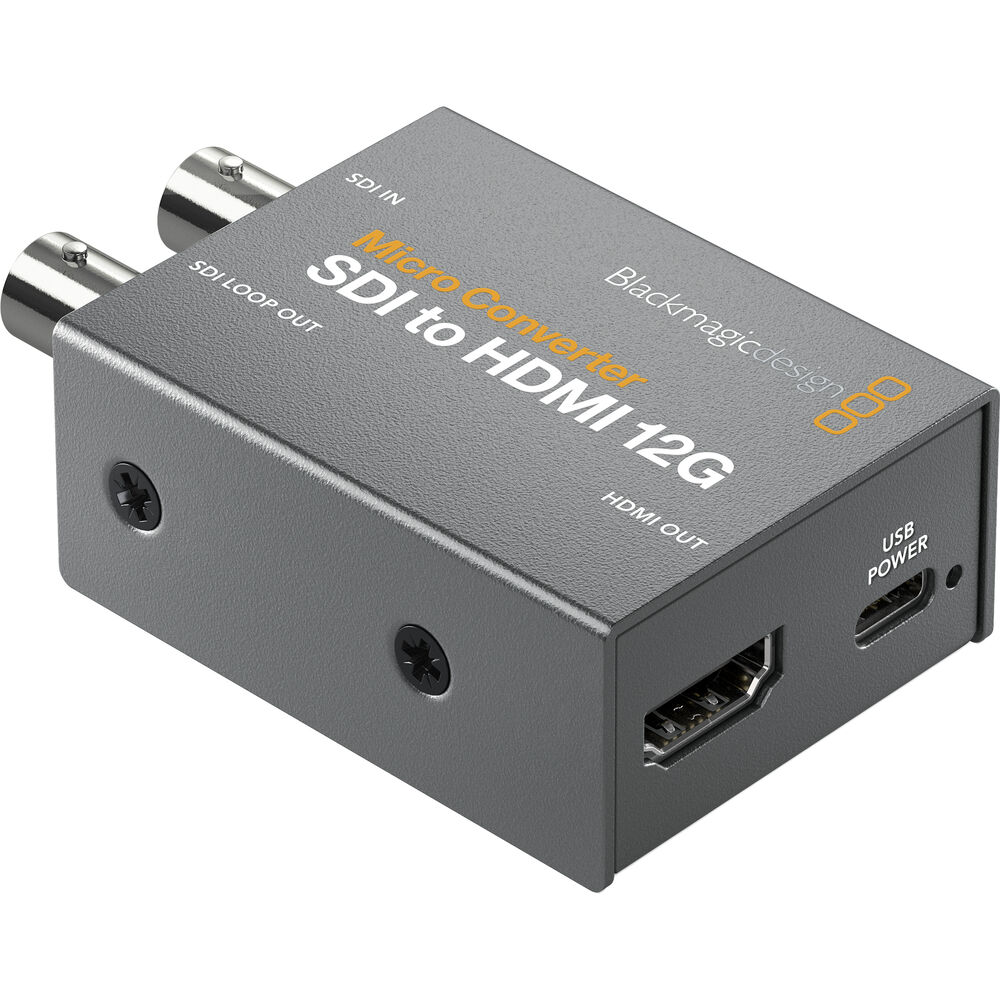 Micro Converter SDI to HDMI 12G PSU