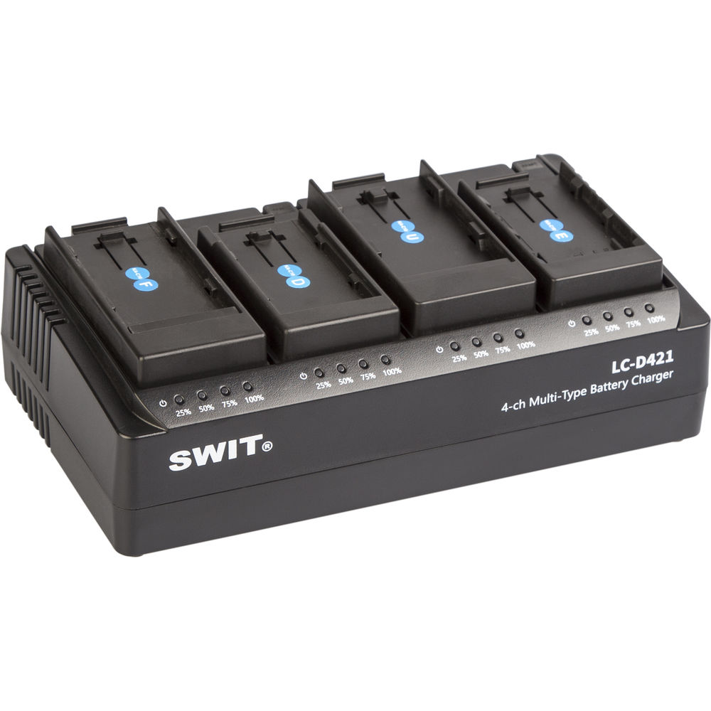 SWIT LC-D421 4-Channel Multi-Type DV Charger