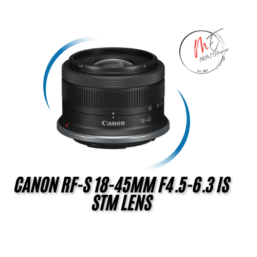 Canon RF-S 18-45mm f/4.5-6.3 IS STM Lens