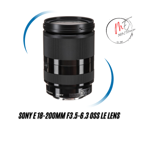 Sony E 18-200mm f/3.5-6.3 OSS LE Lens